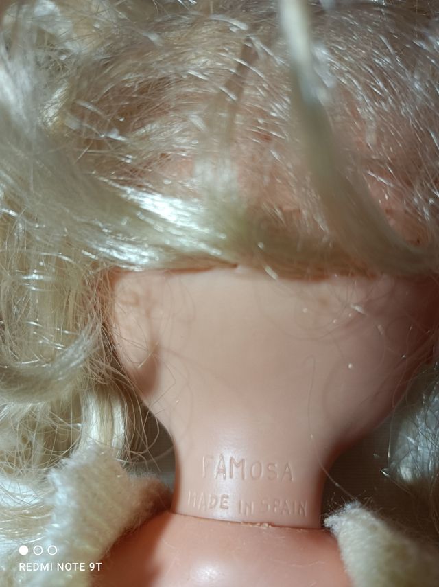 Muñeca de famosa Nancy.