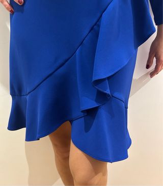 Vestido azul de fiesta 