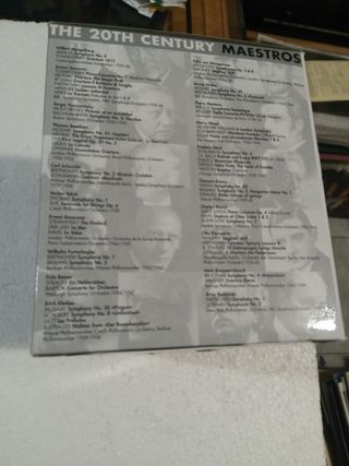 40 CDs.    THE  20TH  CENTURY.    MAESTROS.
