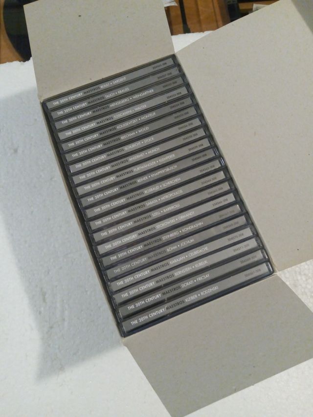 40 CDs.    THE  20TH  CENTURY.    MAESTROS.