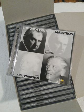 40 CDs.    THE  20TH  CENTURY.    MAESTROS.