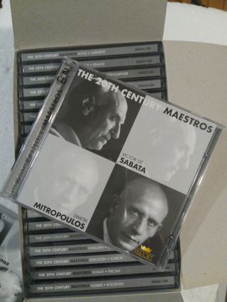 40 CDs.    THE  20TH  CENTURY.    MAESTROS.