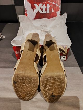 Sandalias tacón XTI talla 38