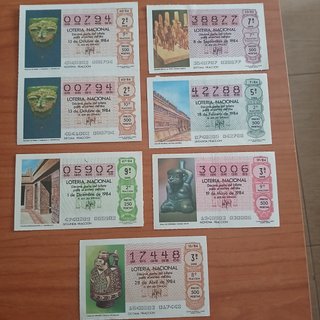 Lotería Nacional Antigua de todos los años