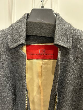Chaqueta Carolina Herrena talla 38 gris