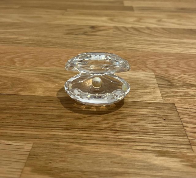 Figurita concha con perla cristal Swarovski