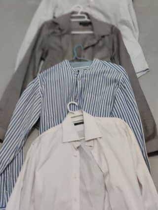 Lote 9 camisas  Zara talla m