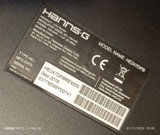 Monitor multimedia 24" HannsG