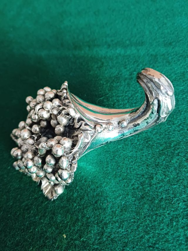 Cornucopia in silverplated