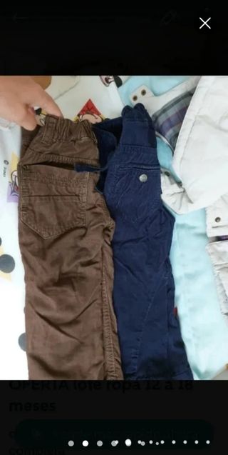 Ganga ropa 18 a 24 meses