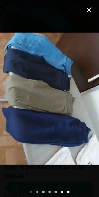 Ganga ropa 18 a 24 meses