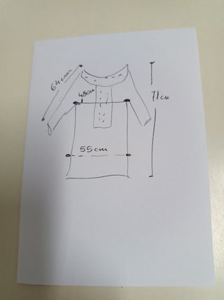 Camisa negra, talla M, Zara.