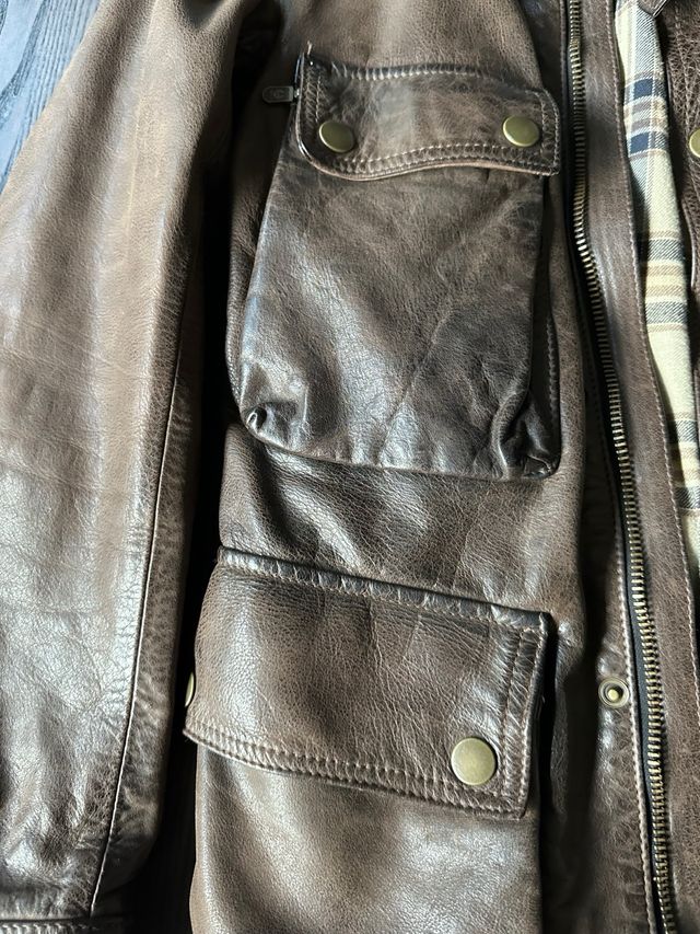 Cazadora cuero Belstaff