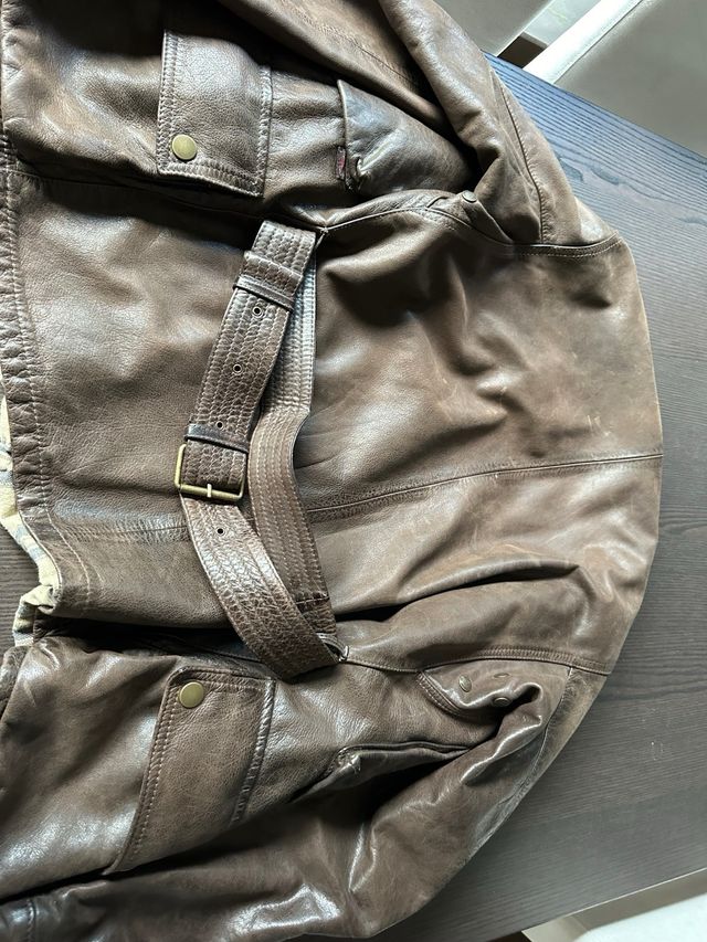 Cazadora cuero Belstaff