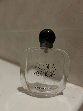 flacone vuoto profumo Acqua di gioia