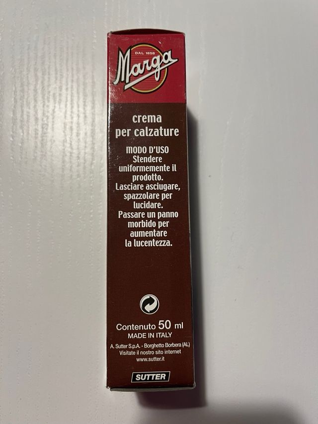 Marga crema per calzature