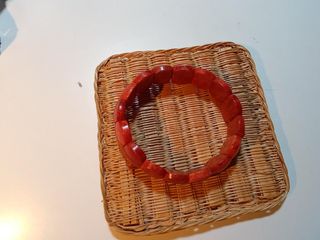 Pulsera de coral vintage