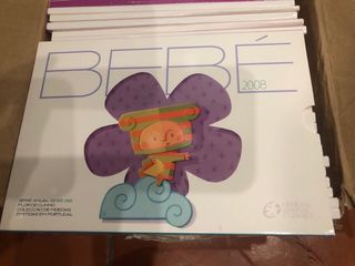 Carteira anual moedas Bebé 2008 Portugal