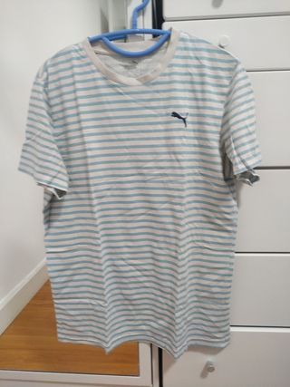Camiseta Puma a rayas talla M