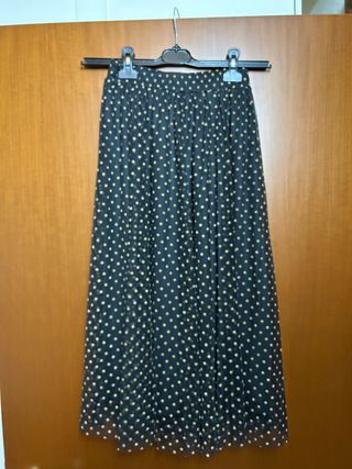 Gonna lunga con pois