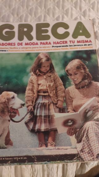 Revistas de labores Greca
