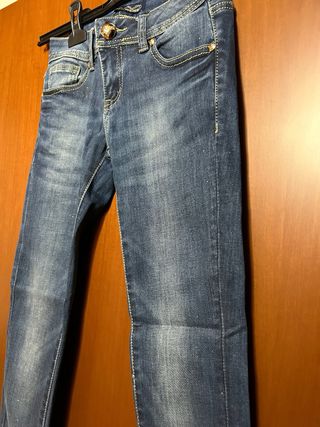 Jeans Nuovi Miss Bon Bon con brillantini