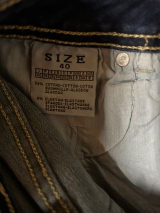 Jeans Nuovi Miss Bon Bon con brillantini