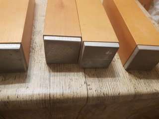 Patas de madera maziza para cama