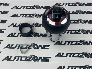 Pomo para Audi 5 marchas rojo para A4, A5, Q5 (RD)