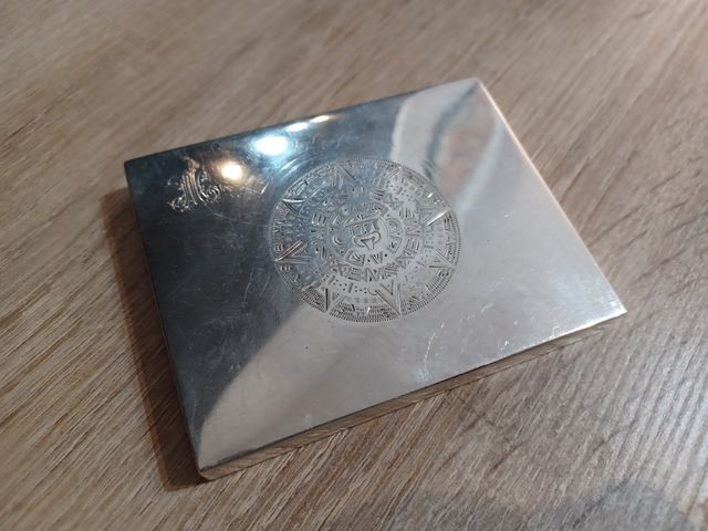 Pitillera plata de ley