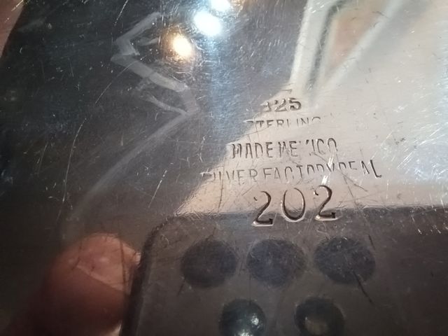 Pitillera plata de ley