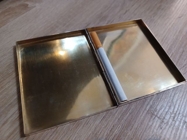 Pitillera plata de ley