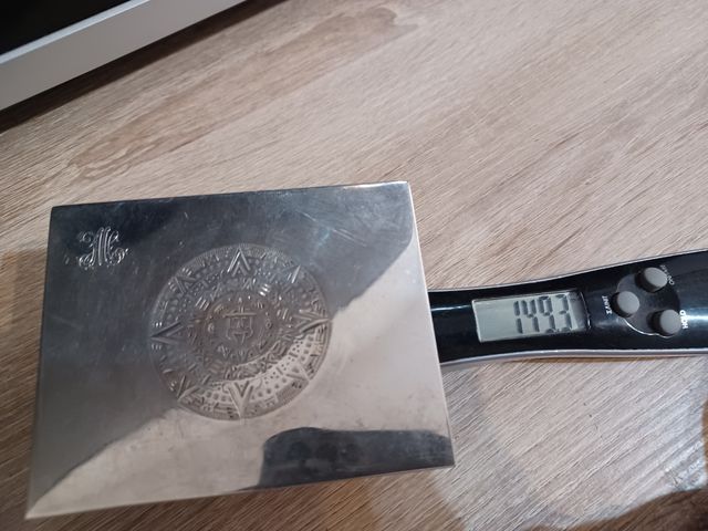 Pitillera plata de ley