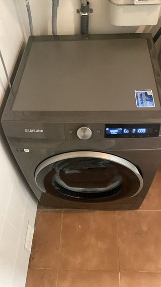 Lavadora inteligente 9l capacidad negra