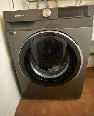 Lavadora inteligente 9l capacidad negra