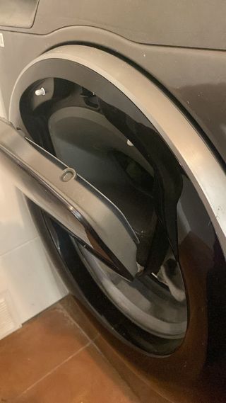 Lavadora inteligente 9l capacidad negra