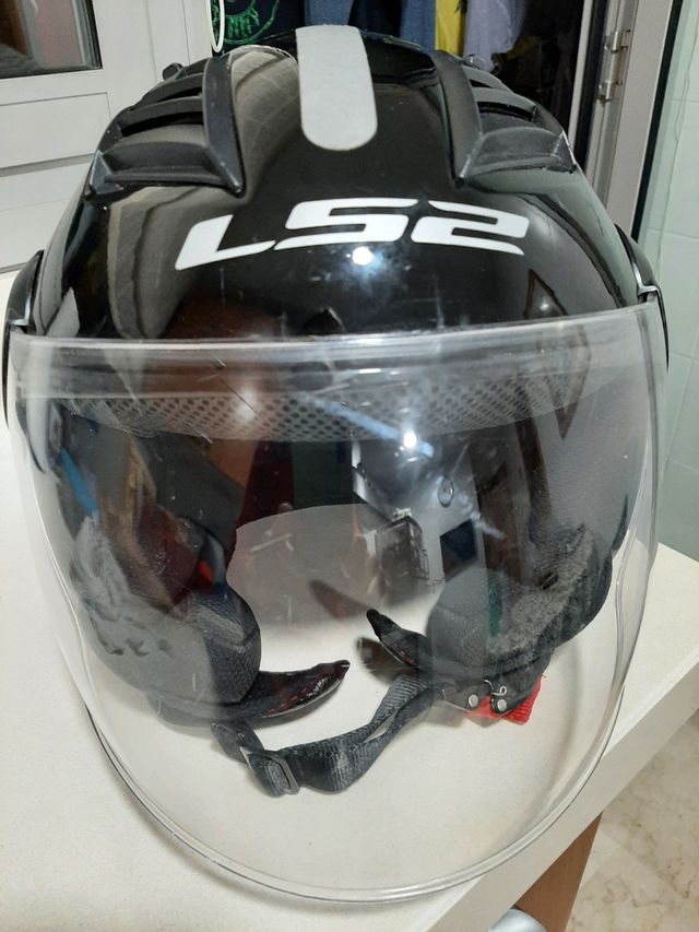 Casco moto LS2 talla XS vendo o cambio por talla S