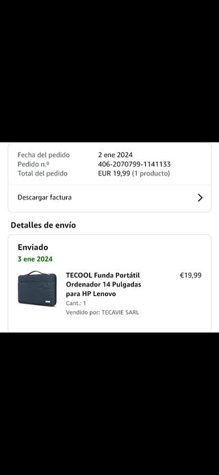 Maletín portátil 14 pulgadas ( Tecool)