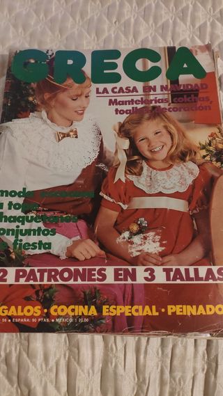 5 Revistas de Labores Greca años 70