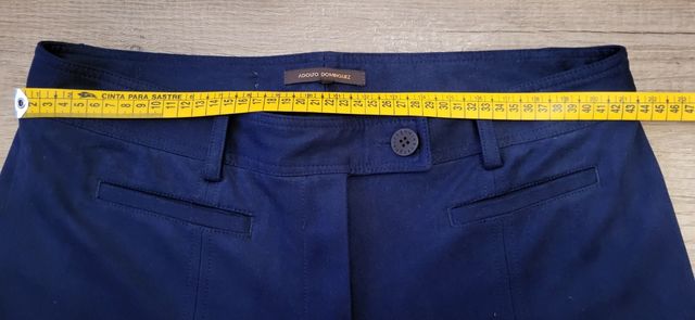 Pantalones mujer azul marino T 42