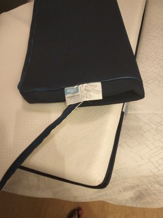 Colchón 60*120 ecus care con funda original extra
