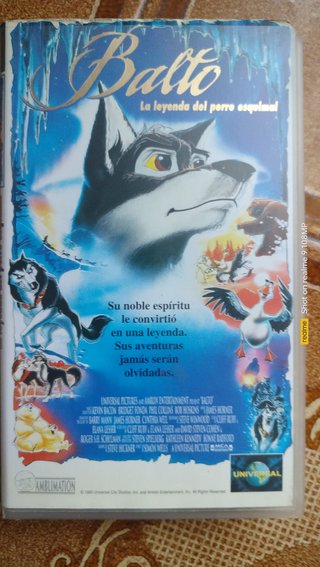 Películas y dibujos animados en VHS
