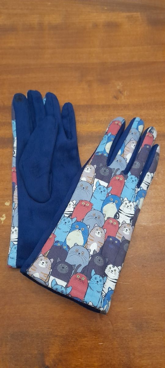 Guanti con gatti