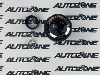Pomo para Audi 6 marchas rojo para A4, A5, Q5