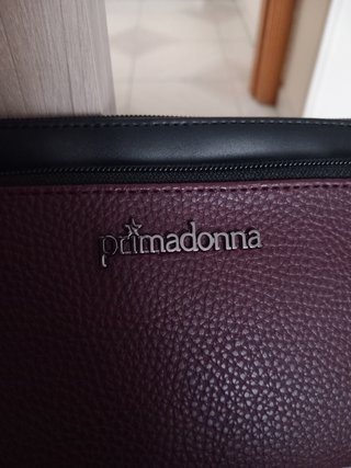 Borsa tracolla bordeaux Prima donna