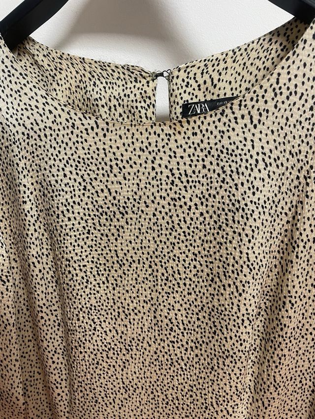 Vestido animal print