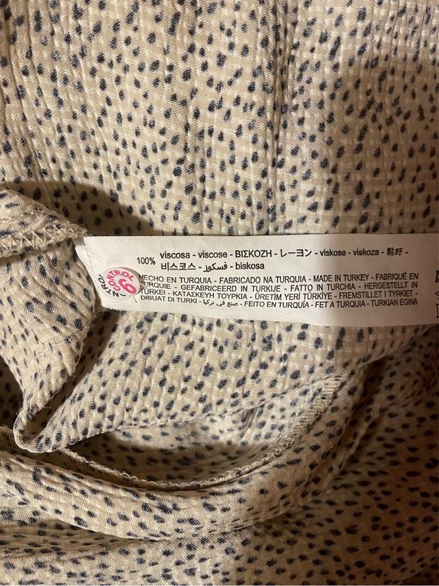 Vestido animal print