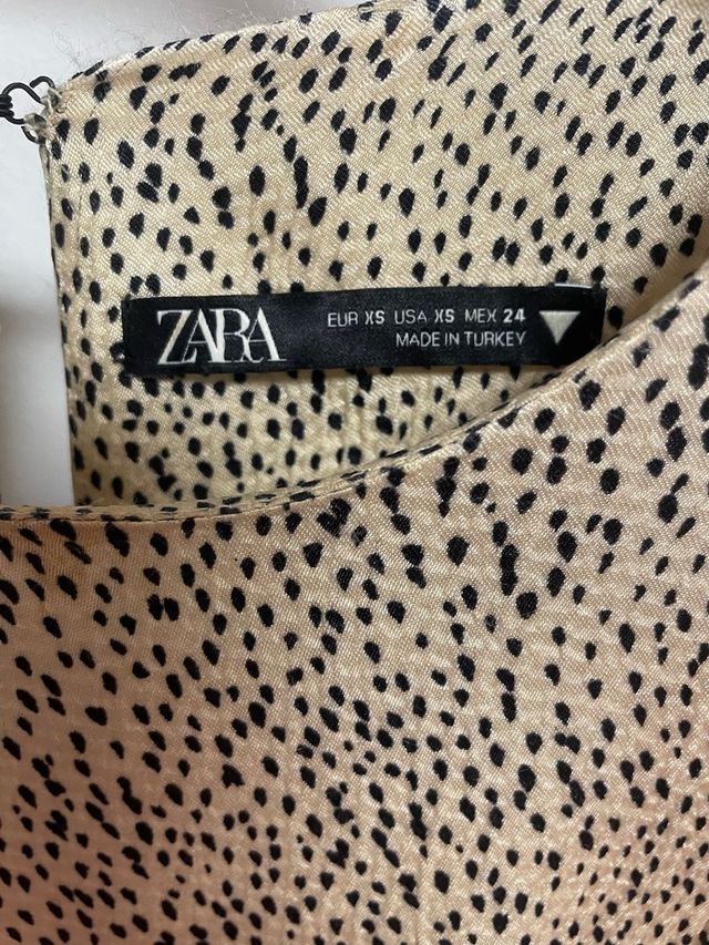 Vestido animal print