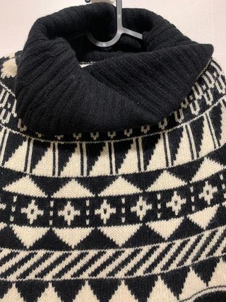Poncho lana y angora Women'secret