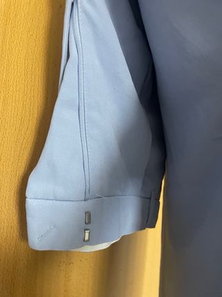 Traje oversize azul clarito Zara